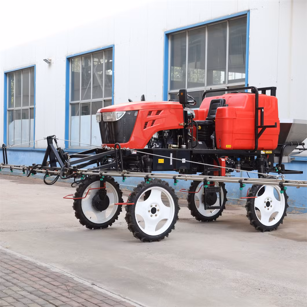 Agricultural Four Wheel Drive High Ground Clearance Self-Propelled Boom Sprayer