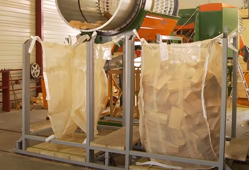 1 Ton All Mesh Bags Breathable Mesh Firewood Vented Bulk Bag for Firewood Potatoes Walnuts