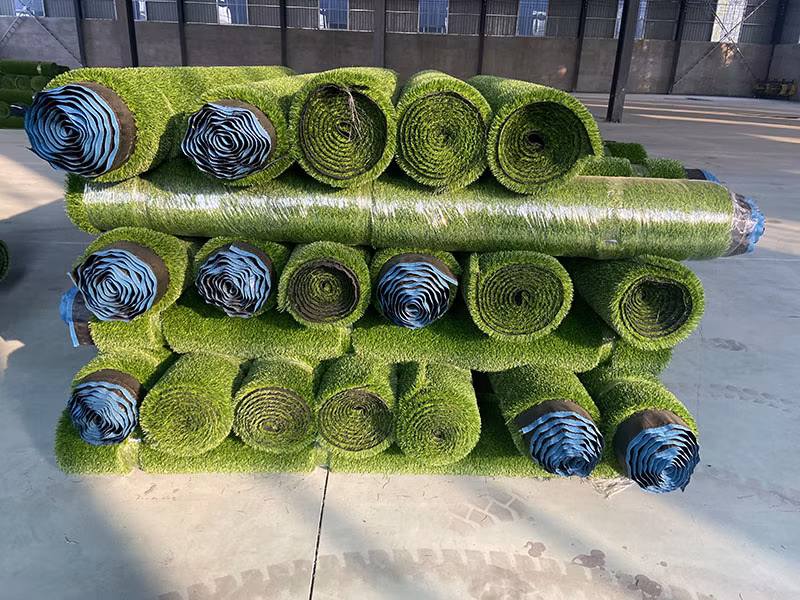 5years Grid Lw Woven Bags Plastic Fake Faux Grass Landscaping