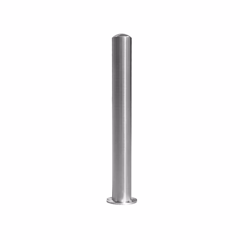 Traffic Control Metal Bollards/Security Warning Bollard Stainless Steel Post Barrier for Road Street Parking