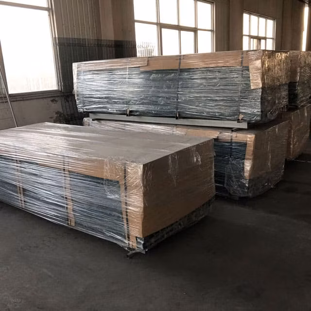 Black Color 358 Mesh Anti Climb Security Perimeter Fencing