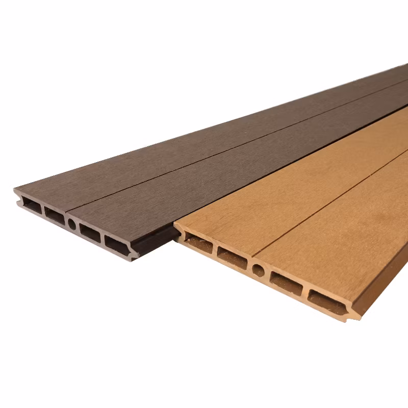 Anti-Aging Morden Style Decorative Aluminum Wall Wood Plastic Composite Garden Fencing