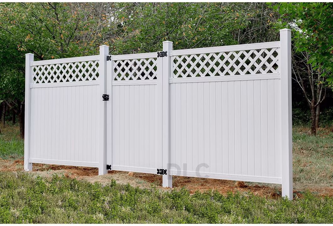 Hot Sale PVC White Sturdy Backyard Secure Privacy Reliable Outdoor Fencing Farm Fence