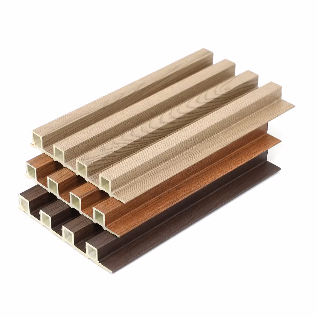 Waterproof Fence PVC Decorative Panels Cladding WPC Wall Panel for Decoration