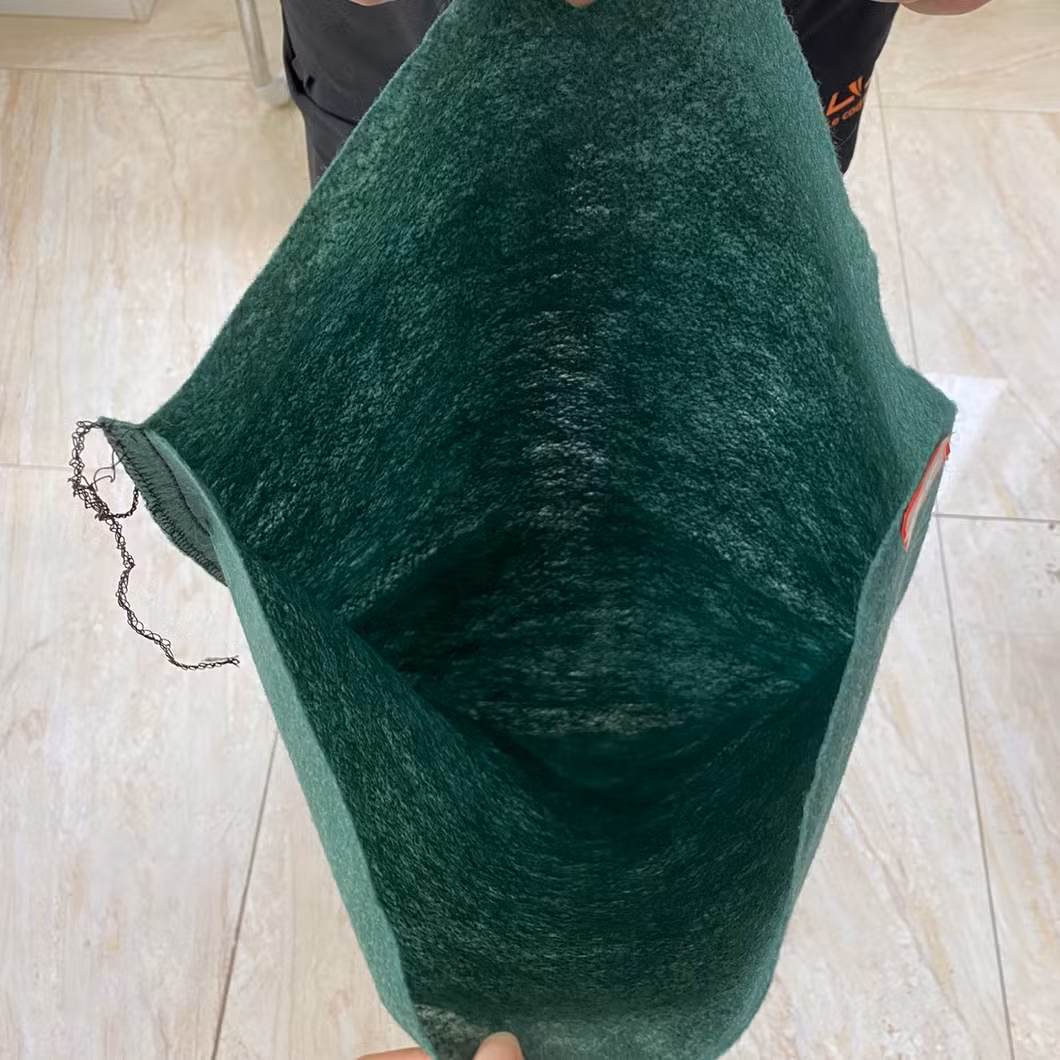 High Strength Polypropylene PP Polyester Nonwoven Geotextile Ecological Geobag Sand Bag