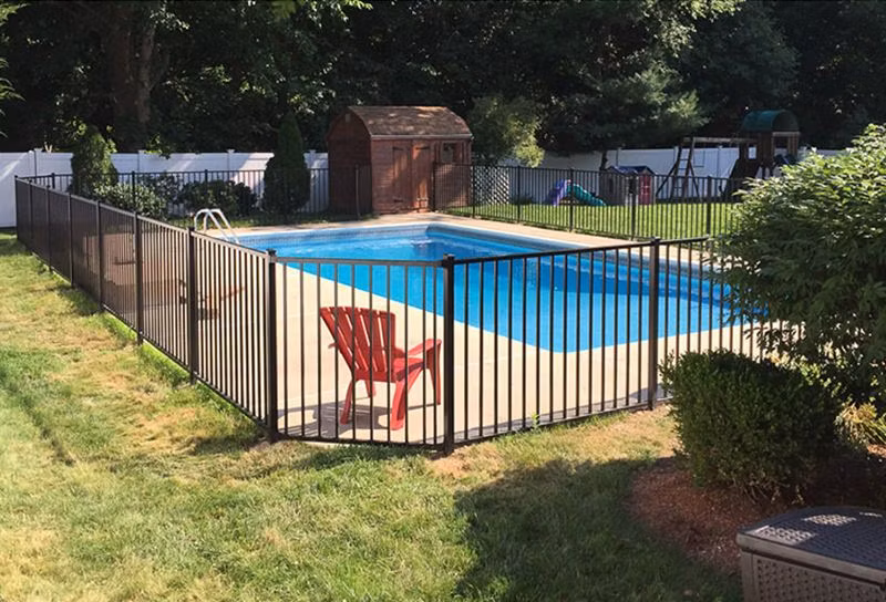 DIY Customized Horizontal Decorative Aluminum Pool Fencing Swimming Pools Safety Fence