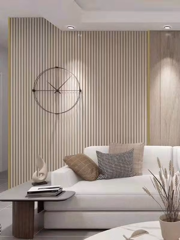 Waterproof Fence PVC Decorative Panels Cladding WPC Wall Panel for Decoration