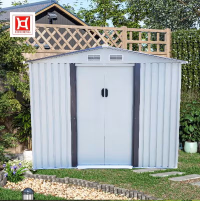 10X10 Storage Shed with Floor Metal Sheds Delivered and Installed Near Me