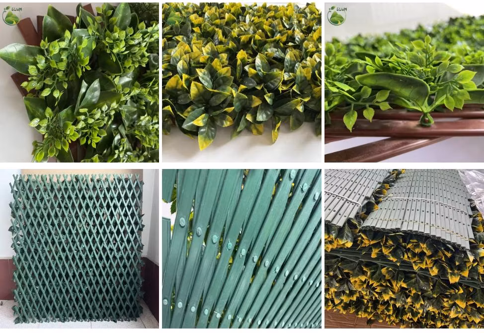 Big Sale European Artificial Grass Fence Panels Manufacturer for Outdoor Walls and Privacy Usages Direct From Factory