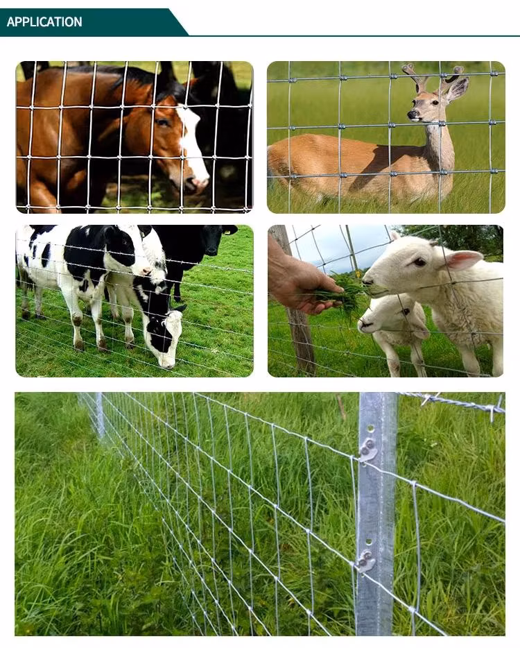 Farm Animal Goat Deer Fence Livestock Fence Cattle Horse Sheep Grassland Field Fence