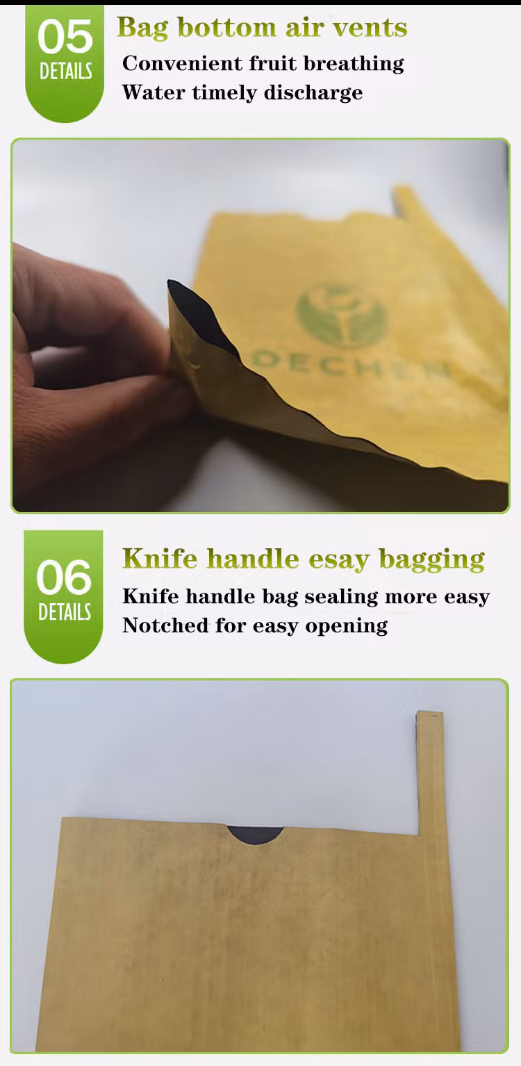 Waterproof Banana Garden Paper Bag Protecting Bags for Fruits Against Insects