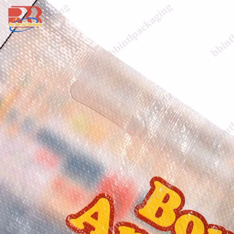 Rice Bag Size 5kg Grain BOPP Laminated PP Woven Bag for Paddy Laminated Rice Sack Bag