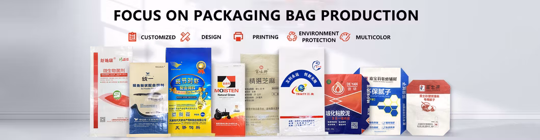 Polypropylene PP Woven Bags 15kg 20kg 25kg 50kg Cement Valve Sacks Garden Fertilizer Bag Hot Sale