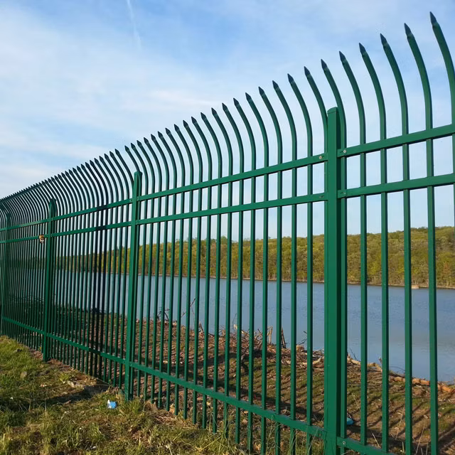 Decorative Wrought Iron Fencing Panel Dog Proof