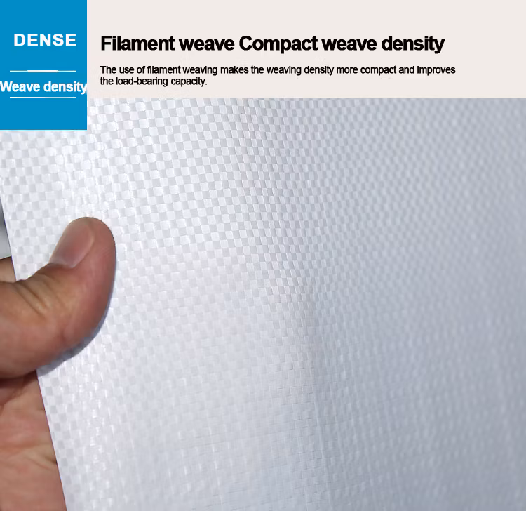 Suppliers Plastic Polypropylene Woven Geotextile Flood Control Sand Construction Cement Sack Bag