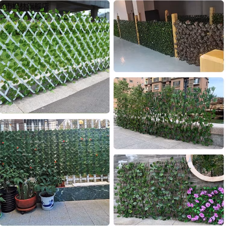 Willow Expandable Trellis Artificial Decorative Wall Panels Simulation Hedge Plant Fence