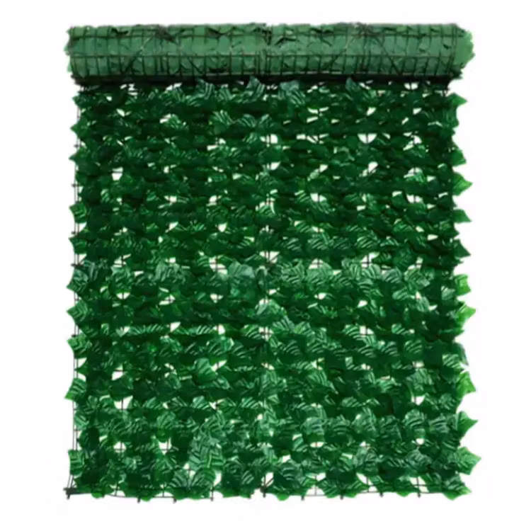 Outdoor Natural Fence Artificial Willow Expandable Panel Screening Privacy Hedge Fence