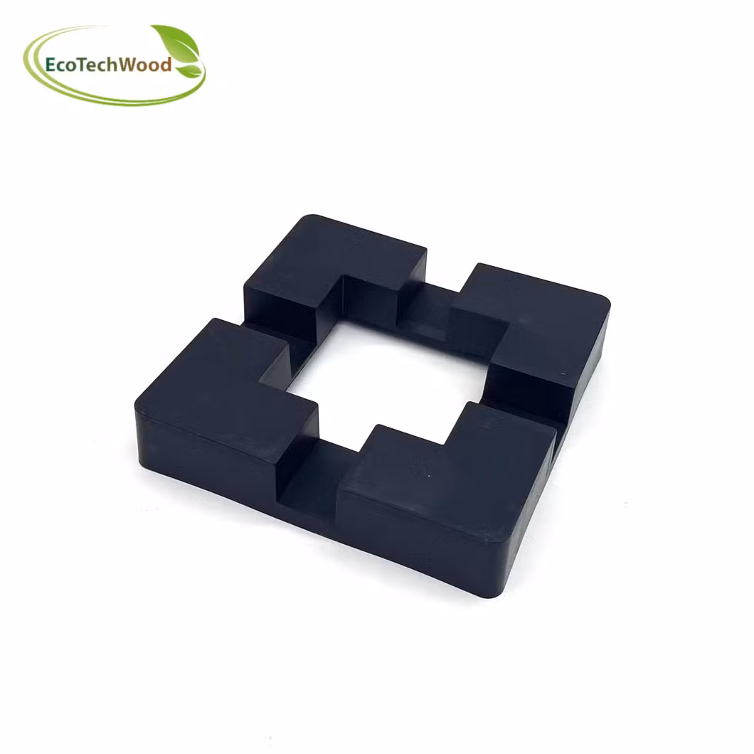 Outdoor Garden Decorative Gate Door Aluminum, Wood Plastic Composite Board Fencing Panel Privacy Design WPC Fence Post Set