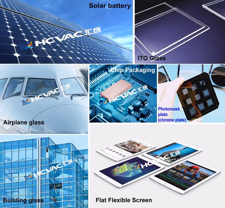 Magnetron Sputtering ITO Indium Tin Oxide Film Glass Coating Machine