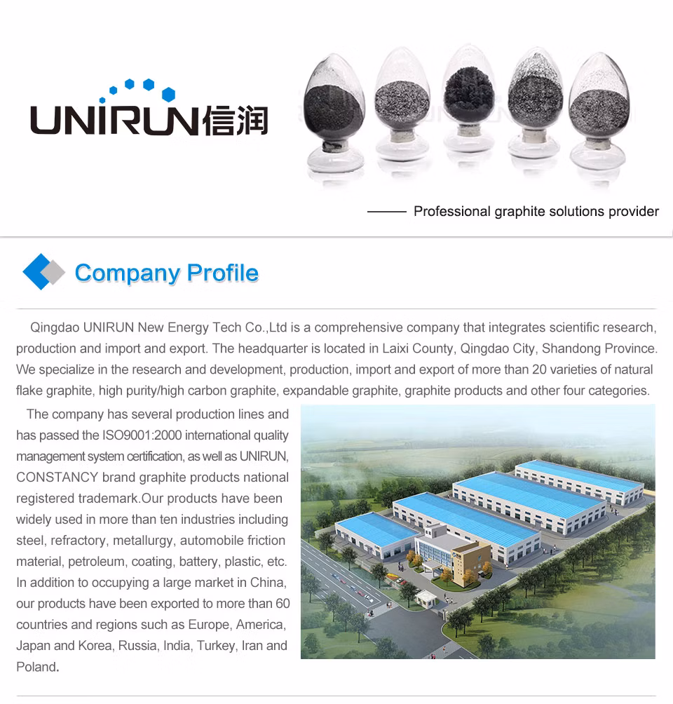 Factory Price High Quality High Pyrolytic Carbon Amorphous Expanded Graphite Powder