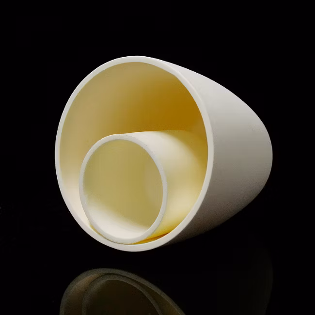 High Purity 99% 99.5% Alumina Ceramic Melting Container