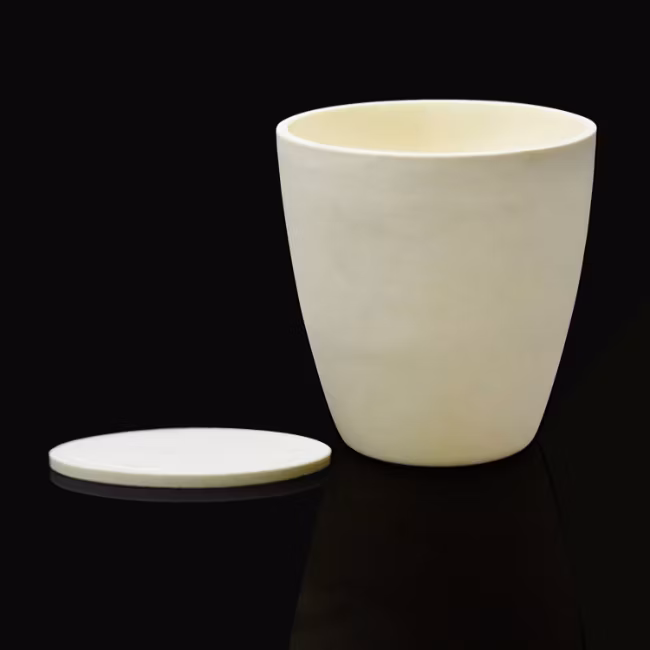 High Purity 99% 99.5% Alumina Ceramic Melting Container