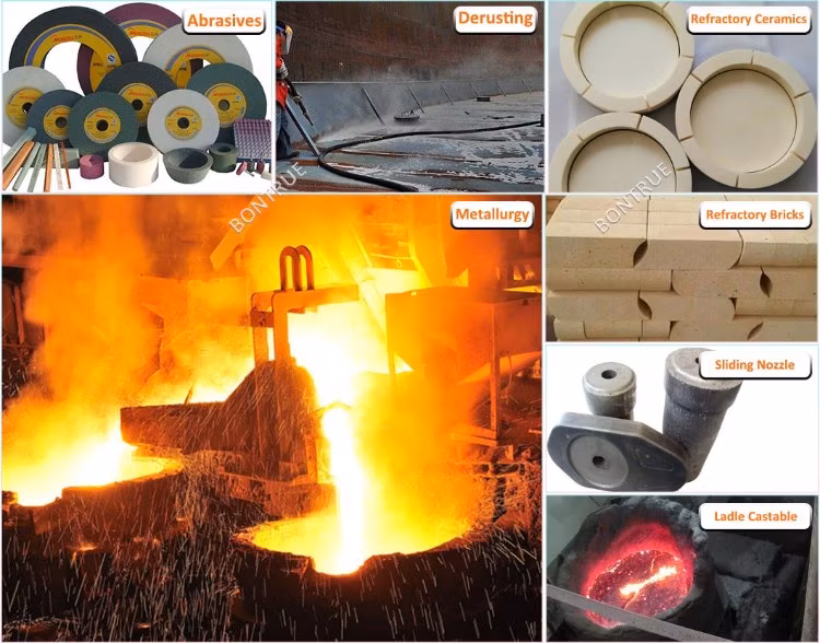 High Density Tabular Alumina for Ladle Nozzle Slide Gate Castable