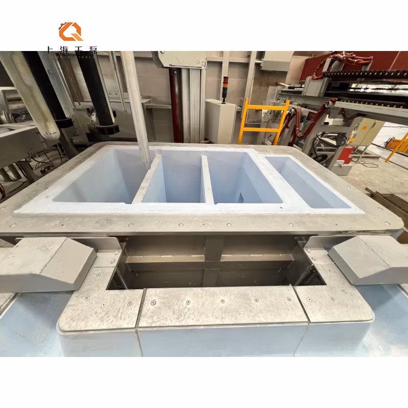 Flow Chute Which Has a Double Function: Conveying and Heat The Flow Channel Has Good Heat Preservation Performance Casting Machine