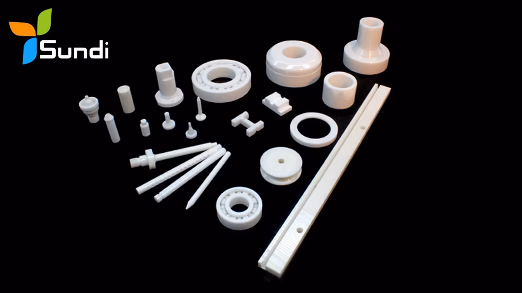 CNC Machining Molding Custom Made Mirror-Polished Abrasion-Resistant Zirconium Oxide Zro2 Ceramic