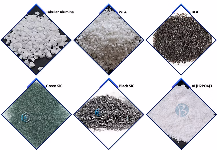 High Density Tabular Alumina for Ladle Nozzle Slide Gate Castable