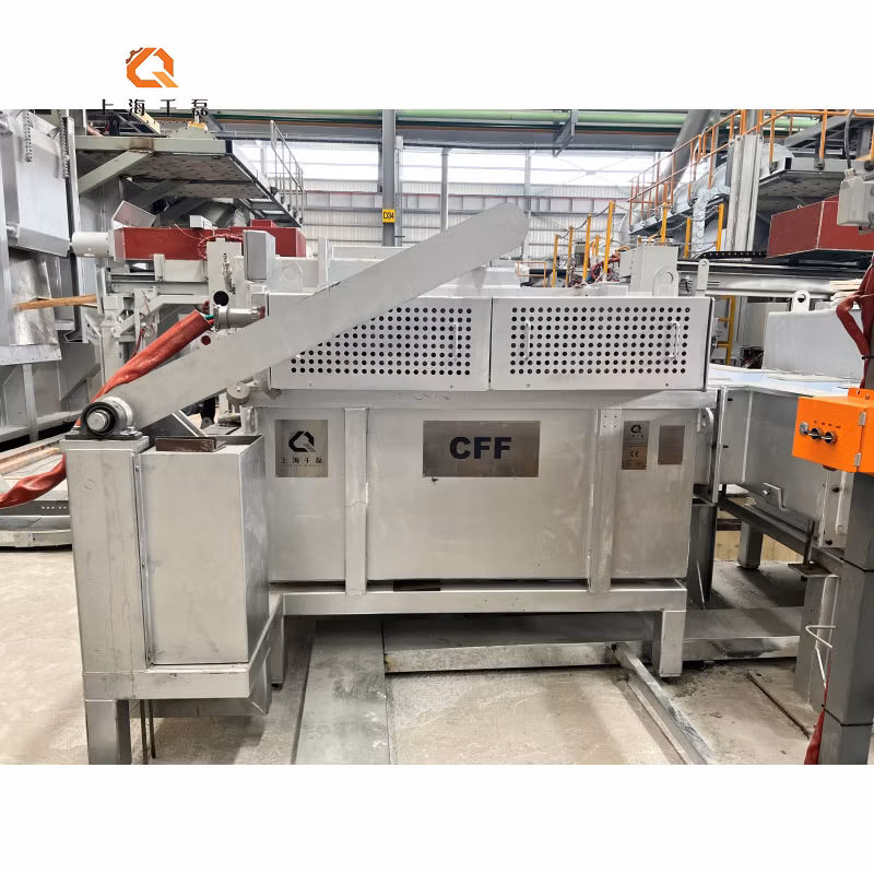 Flow Chute Which Has a Double Function: Conveying and Heat The Flow Channel Has Good Heat Preservation Performance Casting Machine