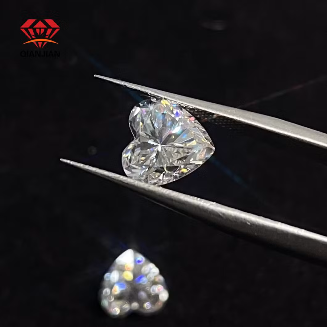 High Quality Black Color Round Cut Loose Cubic Zirconia Gemstone