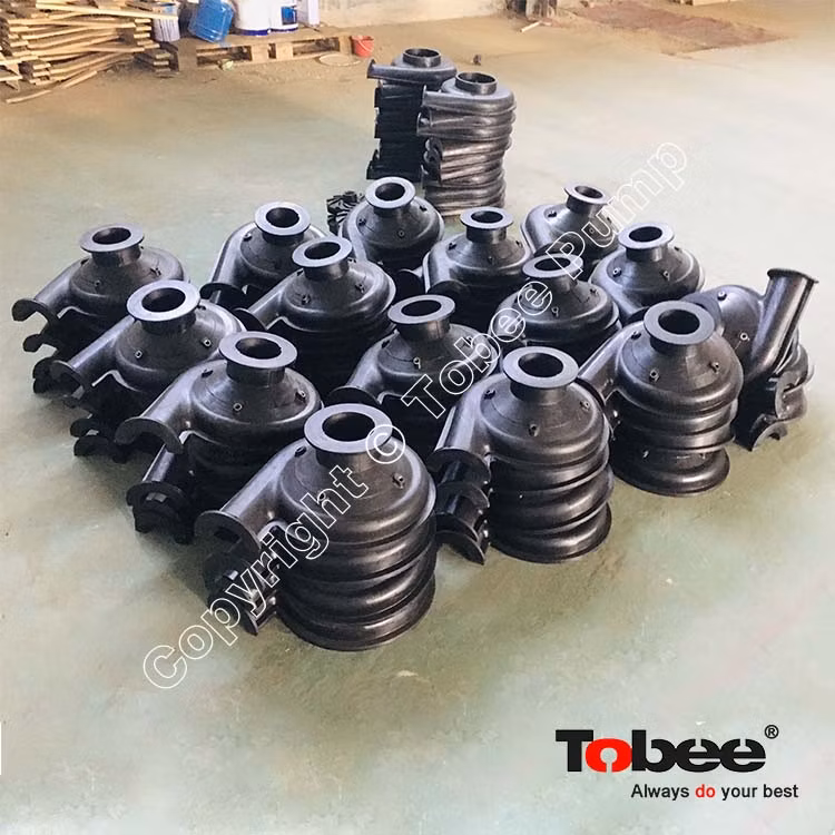 Frame Plate Liner Spares Cooper Mine Pump Parts Rubber Lined Slurry Pumps