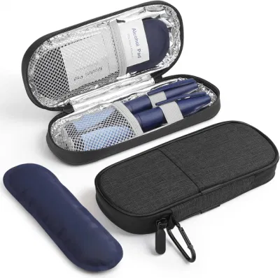 Insulin Pen Cooler Travel Case Diabetic Medication Insulated Cool Organizer Gel Ice Pack Medicine Special Thermostatic Ice Packs Box