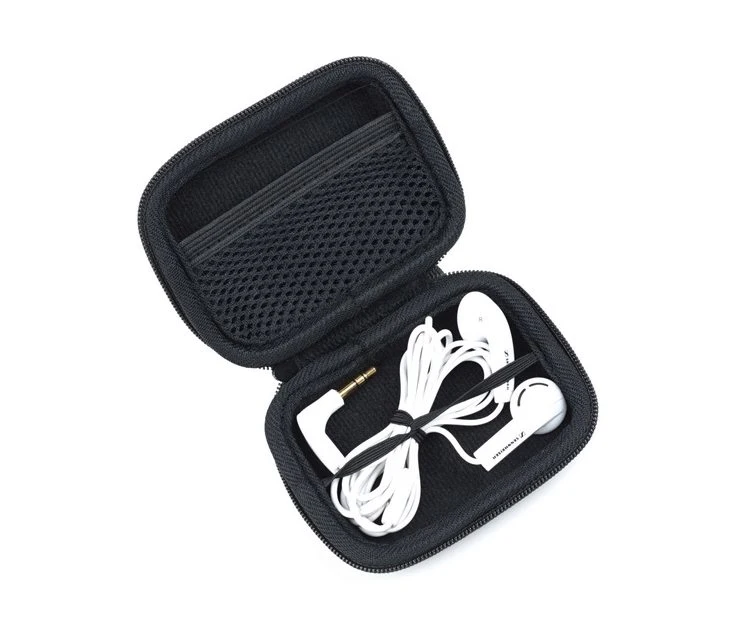 High Quality Waterproof Small Zipper EVA Hard Case for Earphone Storage