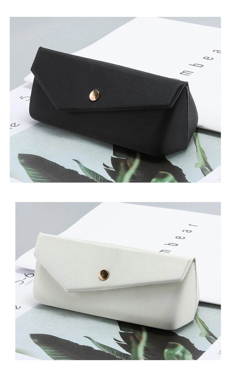 2023 New Arrival Unique Design EVA Crush Proof Hard Custom Packaging Storage Spectacle Fashion Jewelry Sunglasses Sun Glasses Case with Button