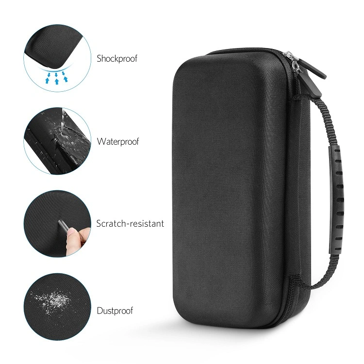 Portable Hard Tool EVA Case for Mobile Phone/Power Bank/Earphone with Double Zippers