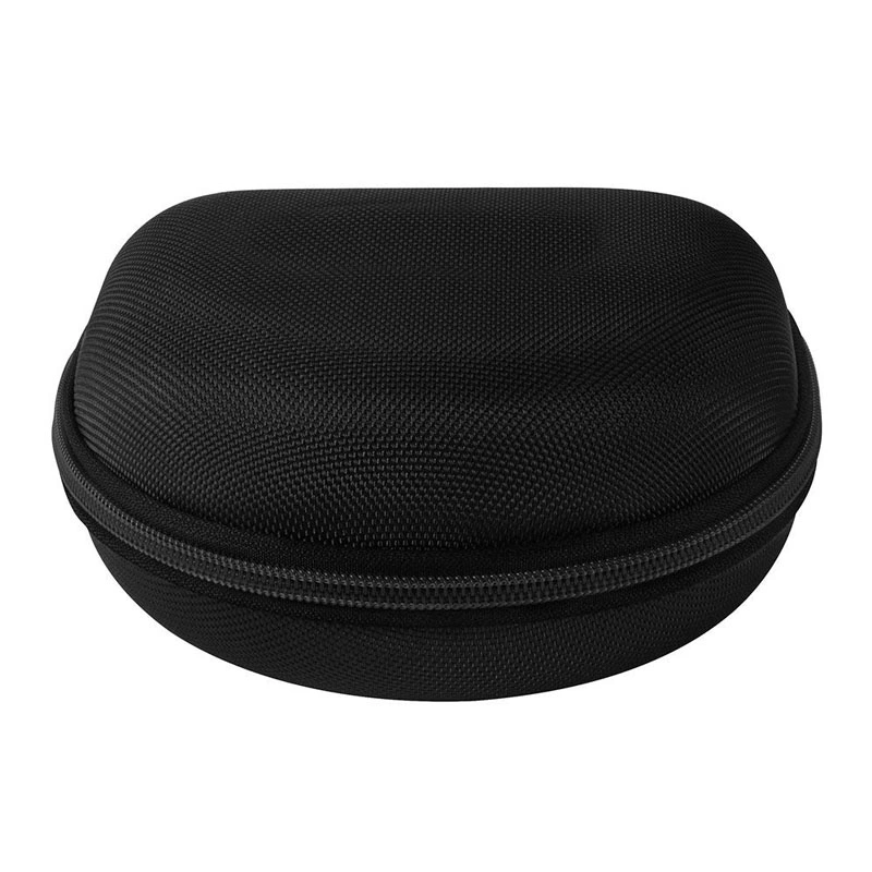 Custom Portable Shockproof Waterproof Travel Carrying Hard EVA Headphone Case with Mesh Pocket