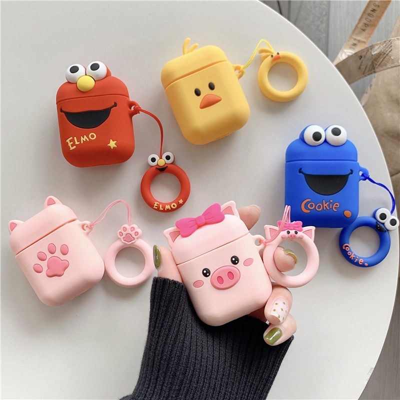 Cute Cartoon Mickey Minnie Soft Silicone Doll Case for Apple Airpods Case Wireless Bluetooth Earphone Toy Story Cover