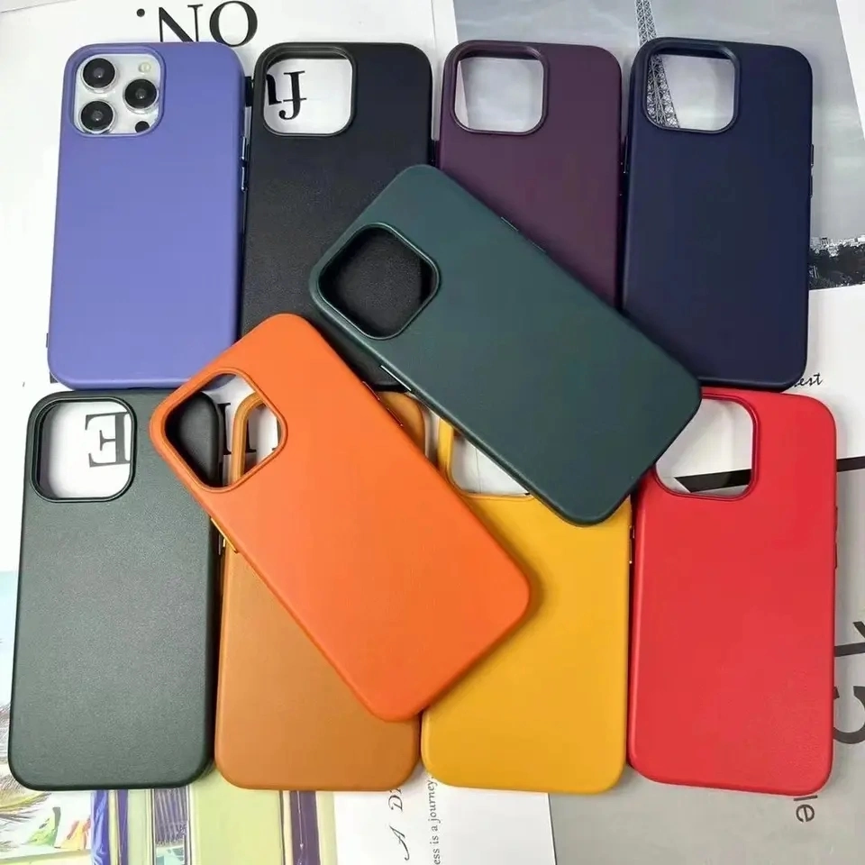 1: 1 Official Logo Mobile Cover Original Animation Magnetic PU Leather Phone Case for iPhone 15/15plus/15PRO/15PRO Max