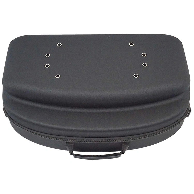 Custom Black Large Waterproof Travel Outdoor Carrying Hat Carrier Case Portable Case for Caps Durable Snapback Hat Carrier