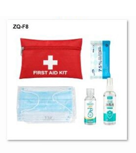 Medical First-Aid Red Bag Oxford Cloth First Aid Kit Waterproof Bags Pouch Ice Pack for Nurse Hospitals Clinics Sos Ambulance Bag