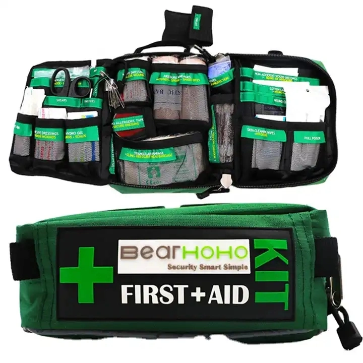 Survival First-Aid Kit Container Travel Oxford Cloth Waterproof Camo Waist Pack Outdoor Climbing Camping Equipment Safe Bag