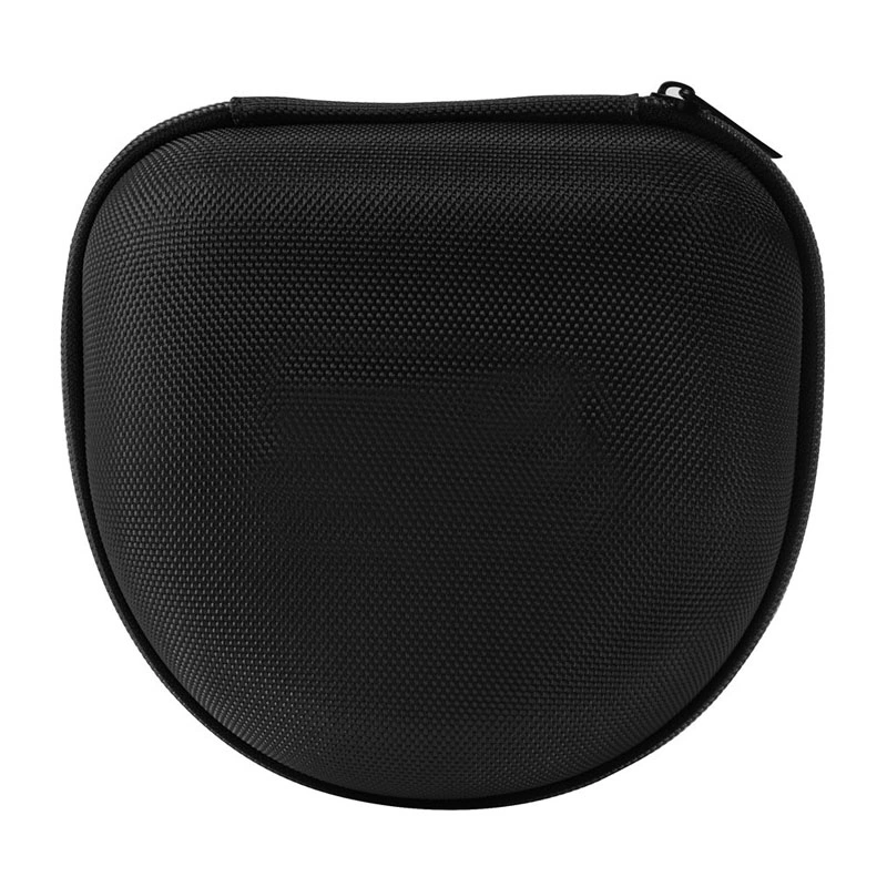 Custom Portable Shockproof Waterproof Travel Carrying Hard EVA Headphone Case with Mesh Pocket