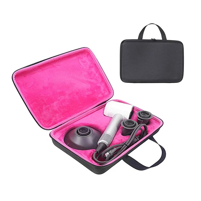 EVA Zipper Hard Carrying Strorage Pouch Case EVA Tool Travel EVA Shockproof Carry Protective Case for Dyson Supersonic Hair Dryer Hairdryer