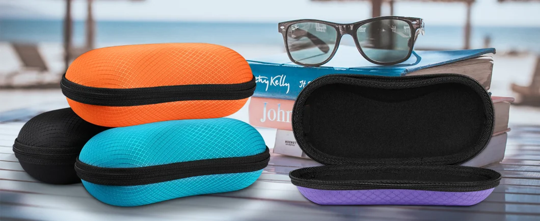 Sunglasses Case Eyeglasses Bag Hard EVA Shell Shockproof Sport Glasses Case