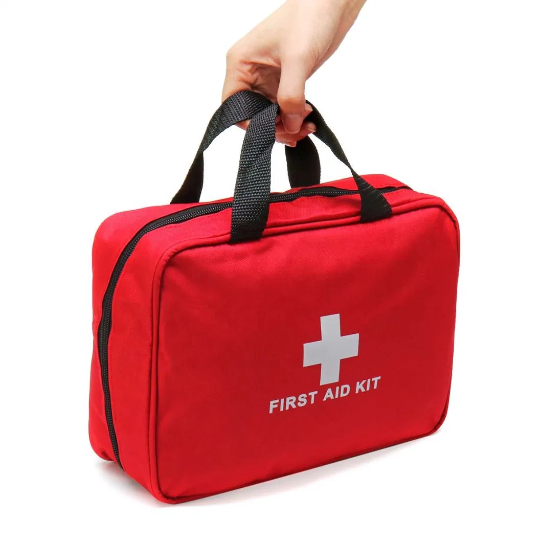 Custom Waterproof First Aid Kit Red Emergency Trauma Bag Tactical