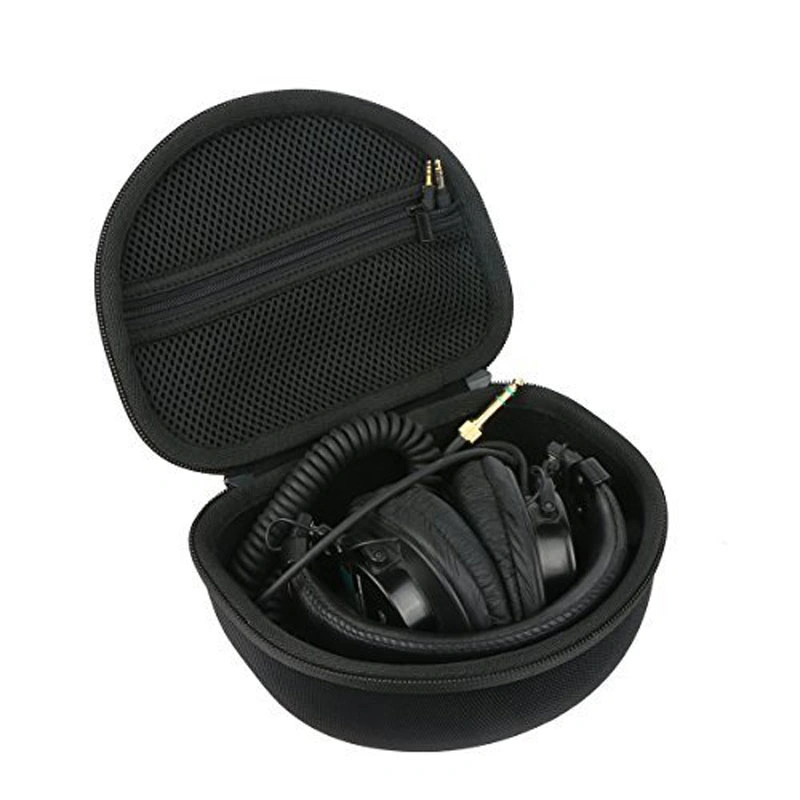 Custom Hard Shell Protective Shockproof Travel Carrying EVA Headphone Storage Case