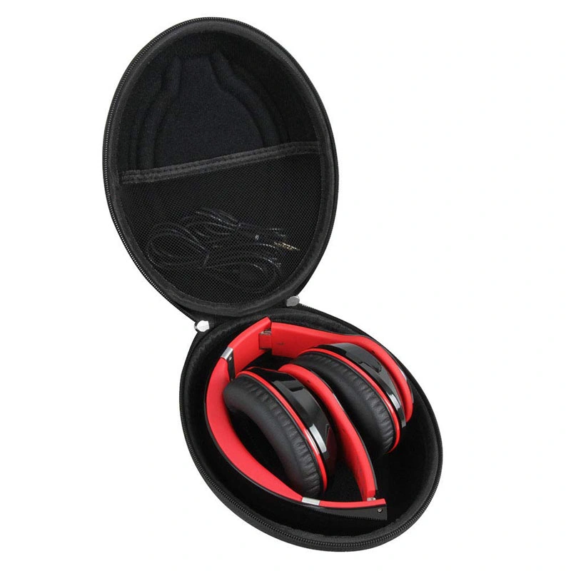 Wholesale Portable Shockproof Protective EVA Case for Headphone with Carabiner