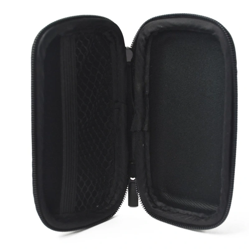 Custom Durable Portable Shockproof Zipper Travel Carrying EVA Earphone Case